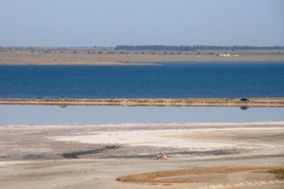 Грязевое озеро в Поповке фото